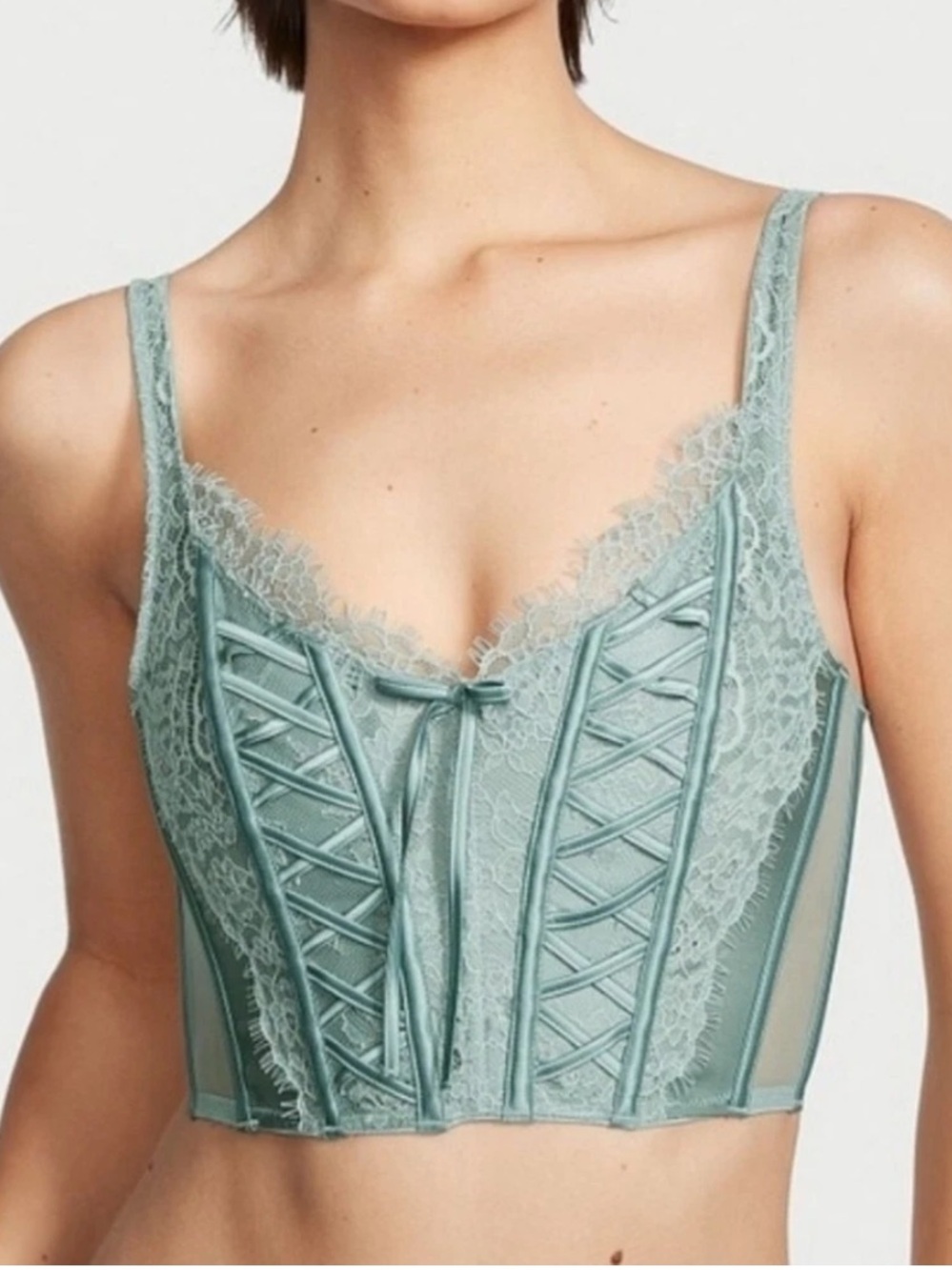 Victoria’s Secret Teal Dream Angels Corset